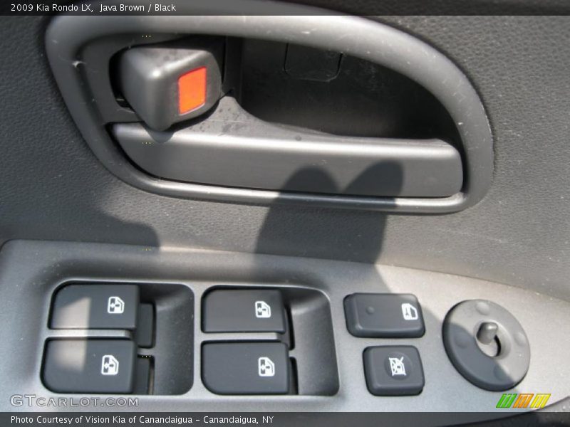 Java Brown / Black 2009 Kia Rondo LX