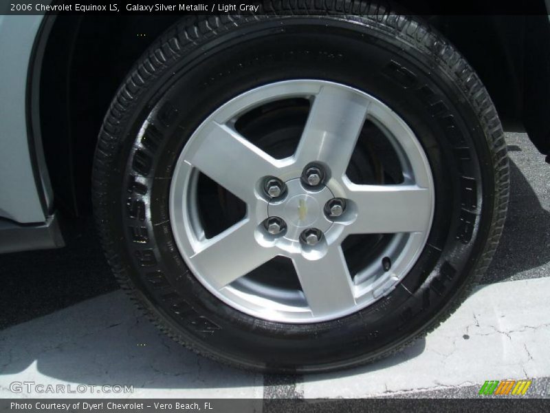 Galaxy Silver Metallic / Light Gray 2006 Chevrolet Equinox LS