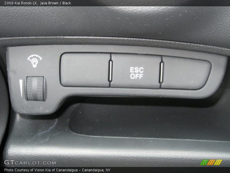 Java Brown / Black 2009 Kia Rondo LX