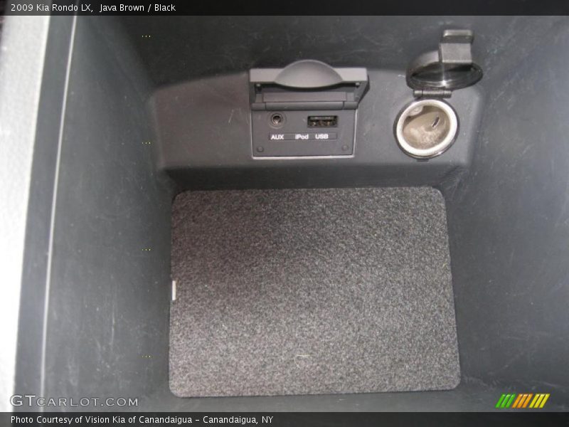 Java Brown / Black 2009 Kia Rondo LX