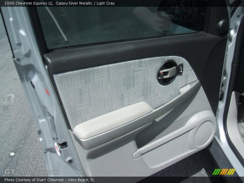 Galaxy Silver Metallic / Light Gray 2006 Chevrolet Equinox LS