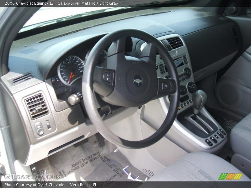 Galaxy Silver Metallic / Light Gray 2006 Chevrolet Equinox LS