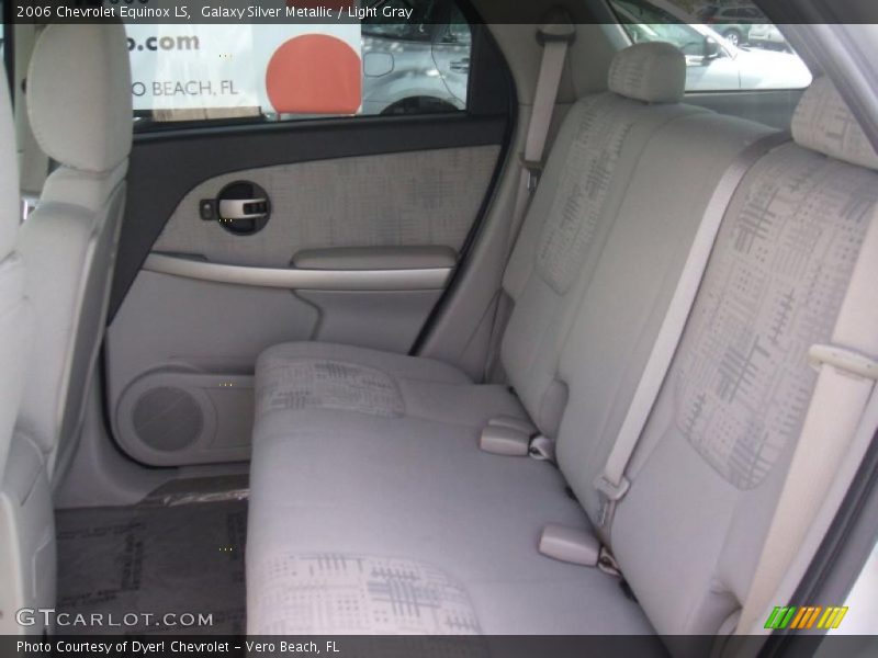 Galaxy Silver Metallic / Light Gray 2006 Chevrolet Equinox LS