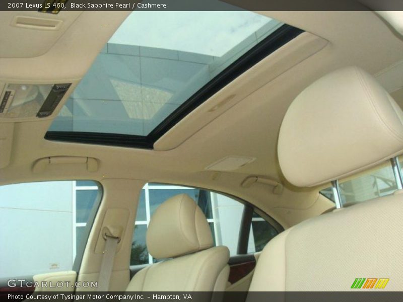 Black Sapphire Pearl / Cashmere 2007 Lexus LS 460