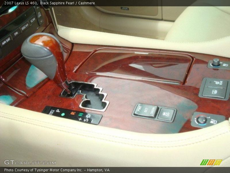 Black Sapphire Pearl / Cashmere 2007 Lexus LS 460