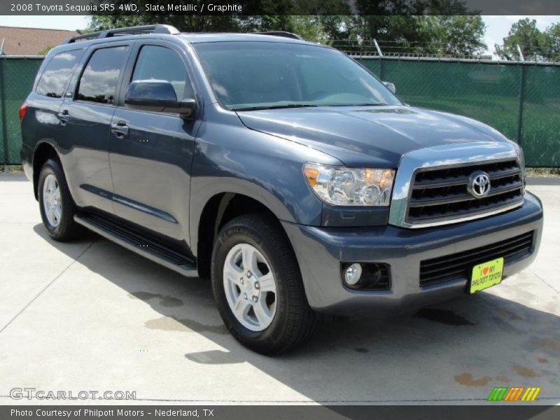 Slate Metallic / Graphite 2008 Toyota Sequoia SR5 4WD