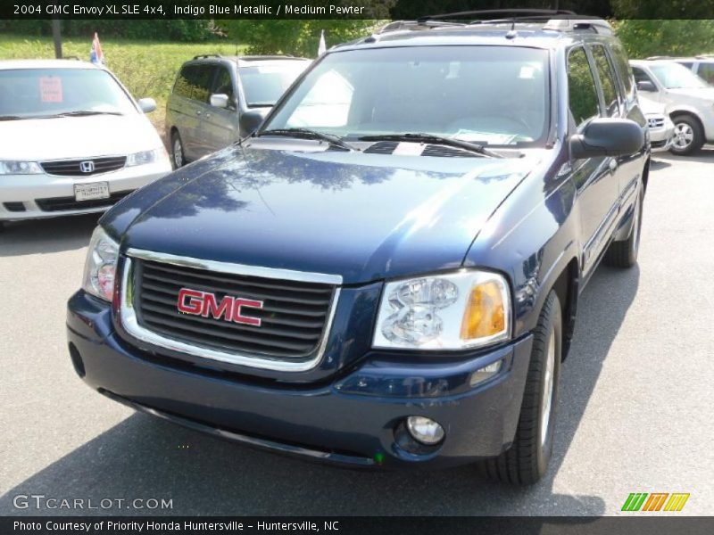 Indigo Blue Metallic / Medium Pewter 2004 GMC Envoy XL SLE 4x4