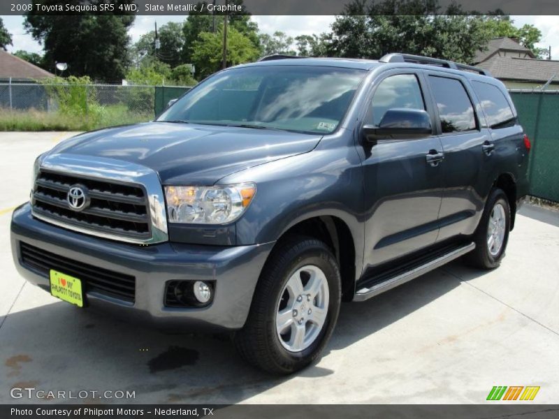 Slate Metallic / Graphite 2008 Toyota Sequoia SR5 4WD