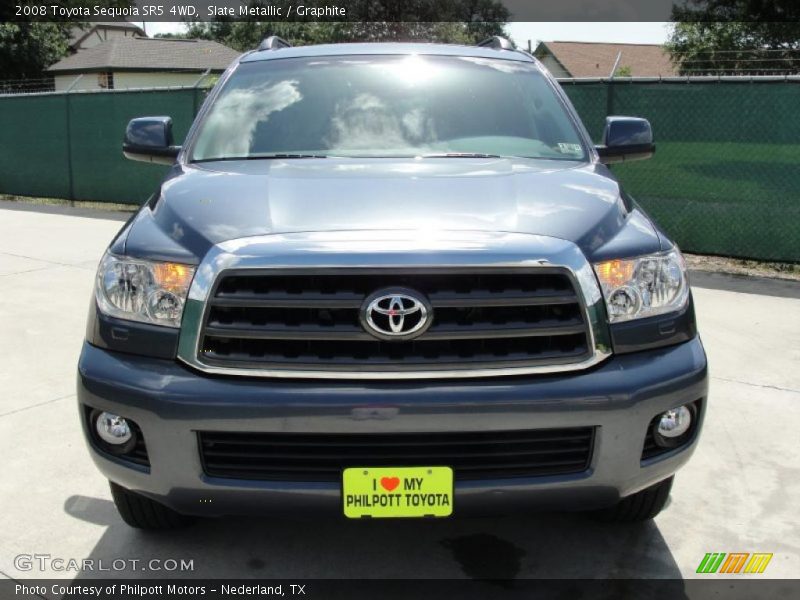 Slate Metallic / Graphite 2008 Toyota Sequoia SR5 4WD