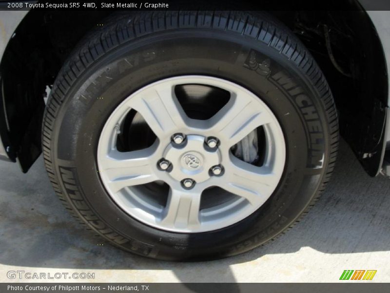 Slate Metallic / Graphite 2008 Toyota Sequoia SR5 4WD