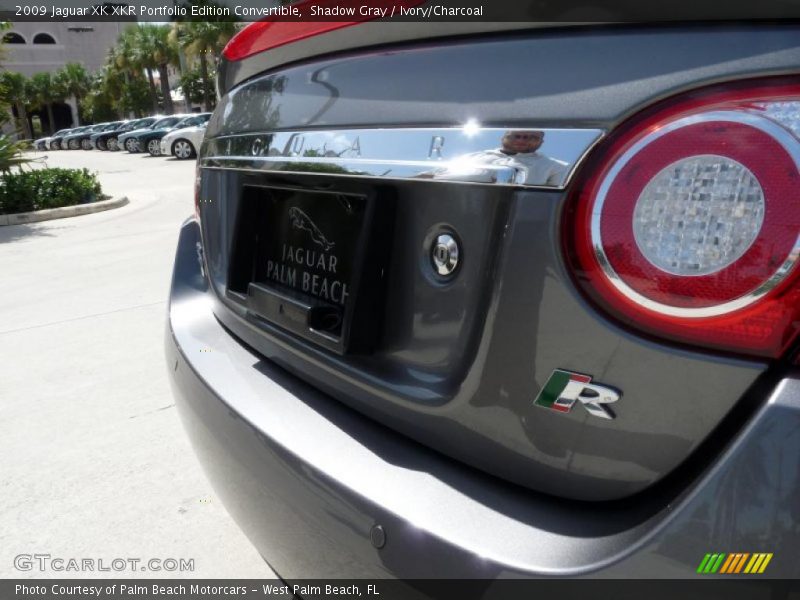 Shadow Gray / Ivory/Charcoal 2009 Jaguar XK XKR Portfolio Edition Convertible