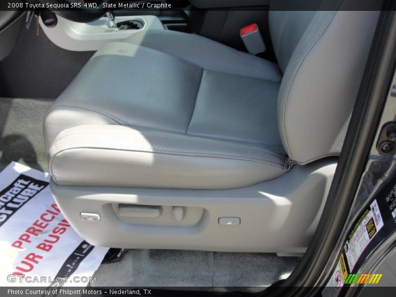 Slate Metallic / Graphite 2008 Toyota Sequoia SR5 4WD