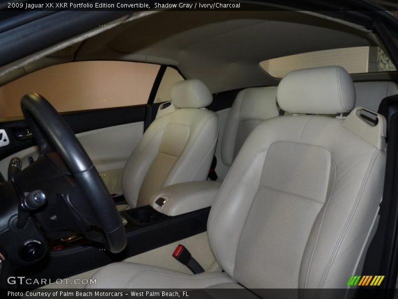 Shadow Gray / Ivory/Charcoal 2009 Jaguar XK XKR Portfolio Edition Convertible