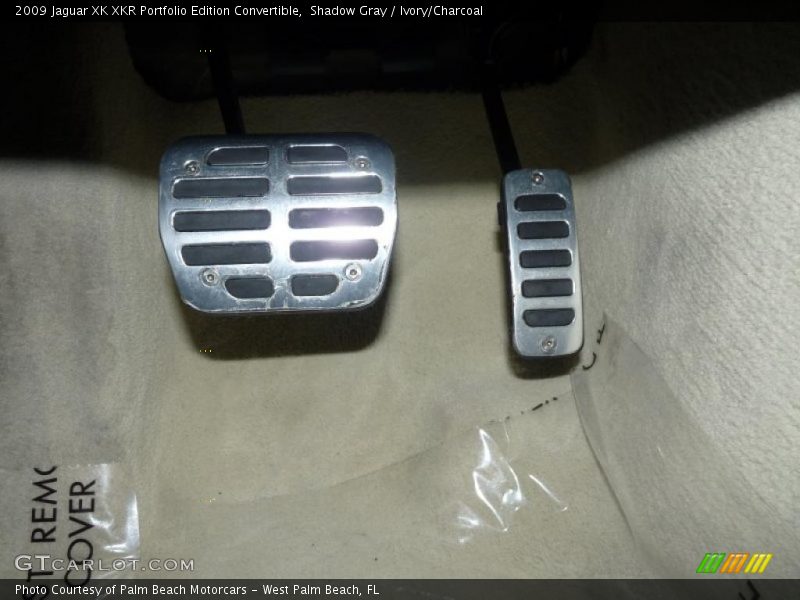 Shadow Gray / Ivory/Charcoal 2009 Jaguar XK XKR Portfolio Edition Convertible