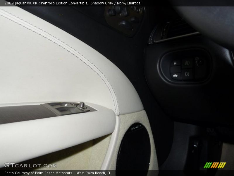 Shadow Gray / Ivory/Charcoal 2009 Jaguar XK XKR Portfolio Edition Convertible