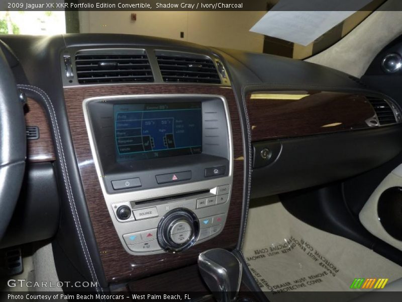 Shadow Gray / Ivory/Charcoal 2009 Jaguar XK XKR Portfolio Edition Convertible