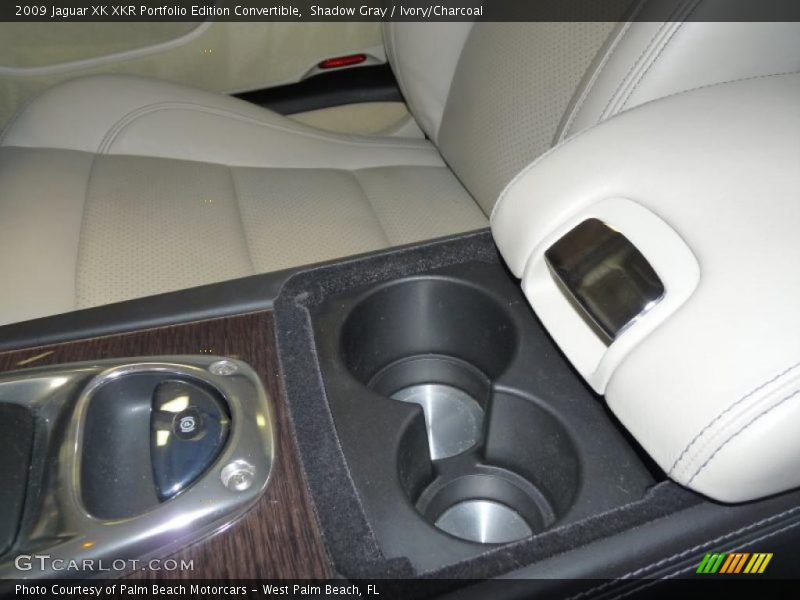 Shadow Gray / Ivory/Charcoal 2009 Jaguar XK XKR Portfolio Edition Convertible