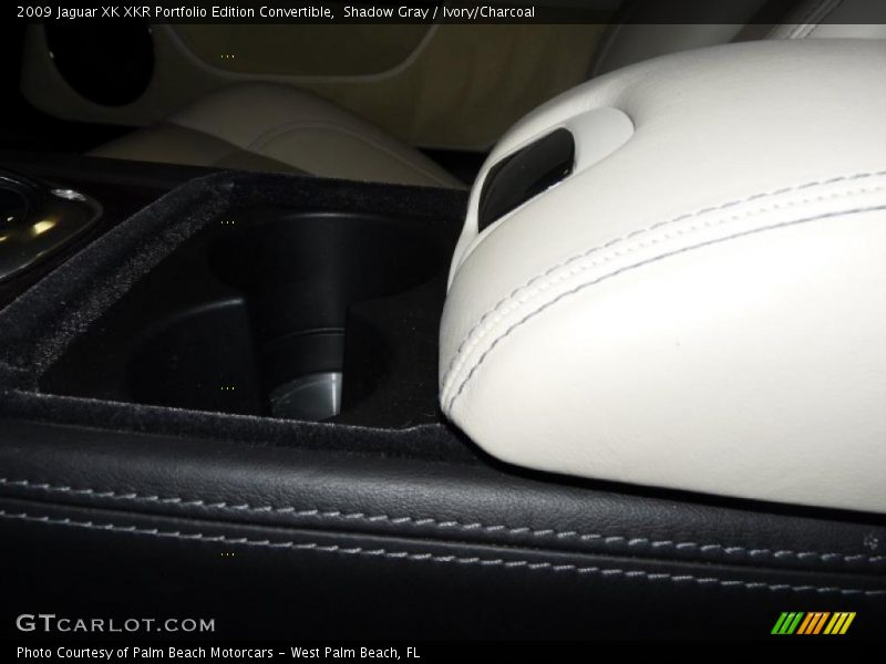 Shadow Gray / Ivory/Charcoal 2009 Jaguar XK XKR Portfolio Edition Convertible
