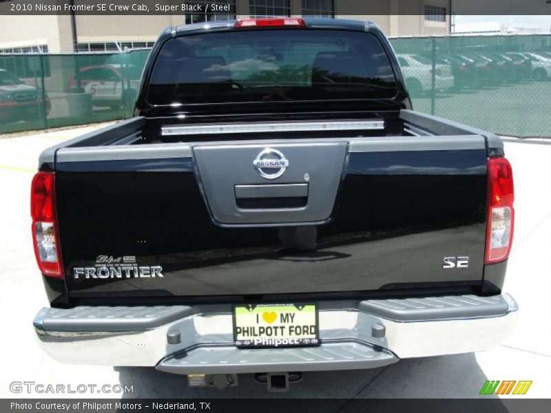Super Black / Steel 2010 Nissan Frontier SE Crew Cab