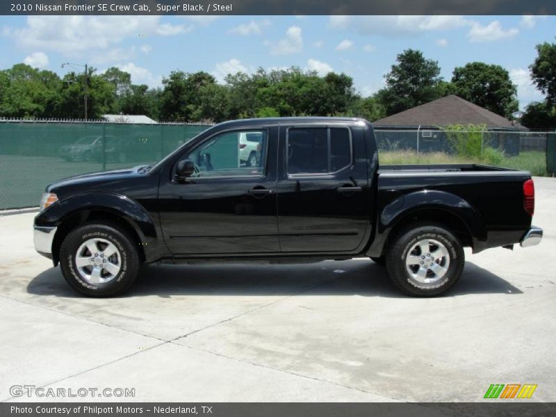 Super Black / Steel 2010 Nissan Frontier SE Crew Cab