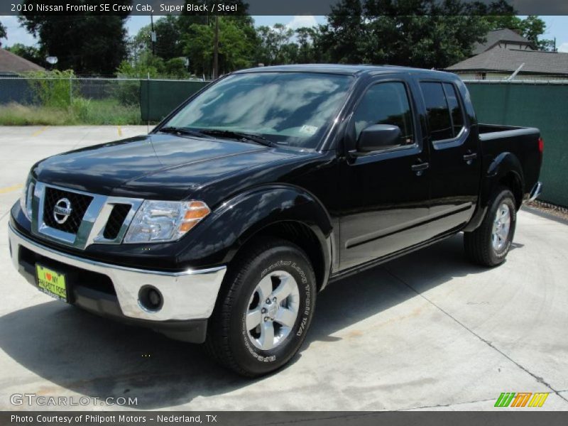 Super Black / Steel 2010 Nissan Frontier SE Crew Cab