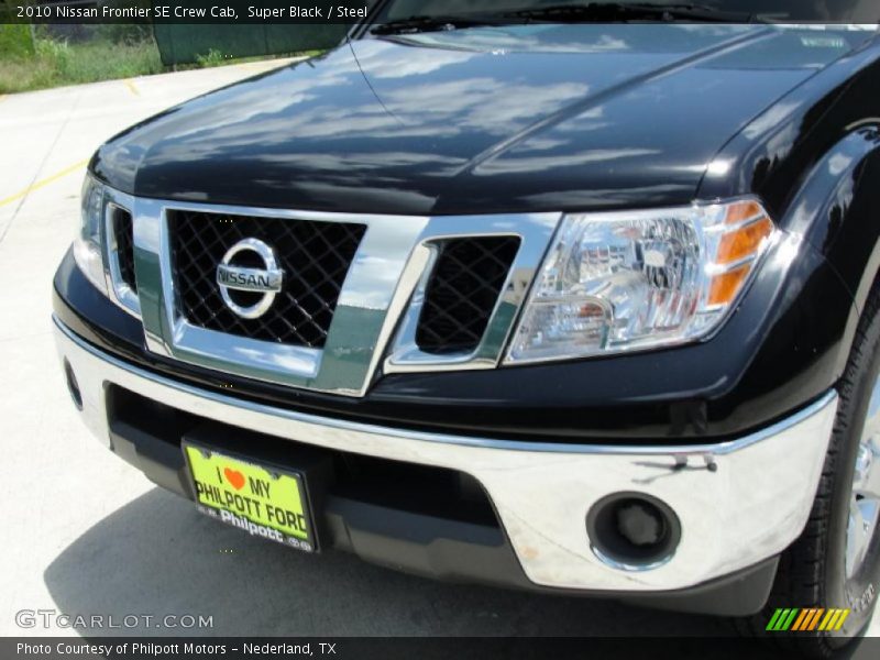 Super Black / Steel 2010 Nissan Frontier SE Crew Cab