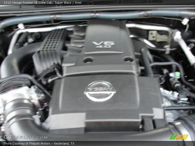 Super Black / Steel 2010 Nissan Frontier SE Crew Cab
