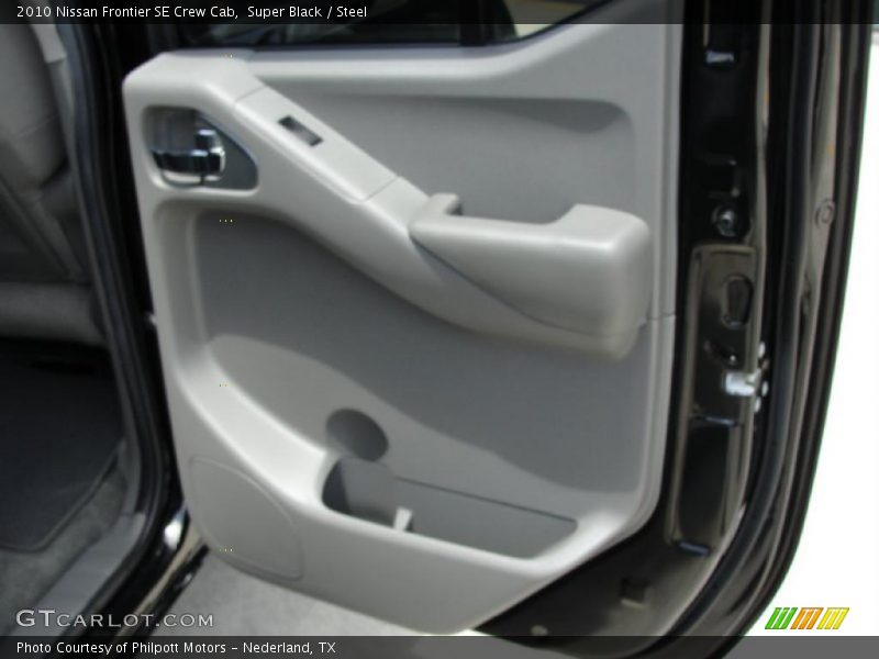 Super Black / Steel 2010 Nissan Frontier SE Crew Cab