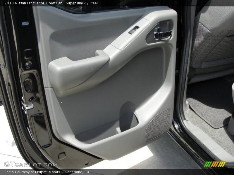 Super Black / Steel 2010 Nissan Frontier SE Crew Cab