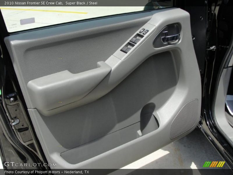 Super Black / Steel 2010 Nissan Frontier SE Crew Cab