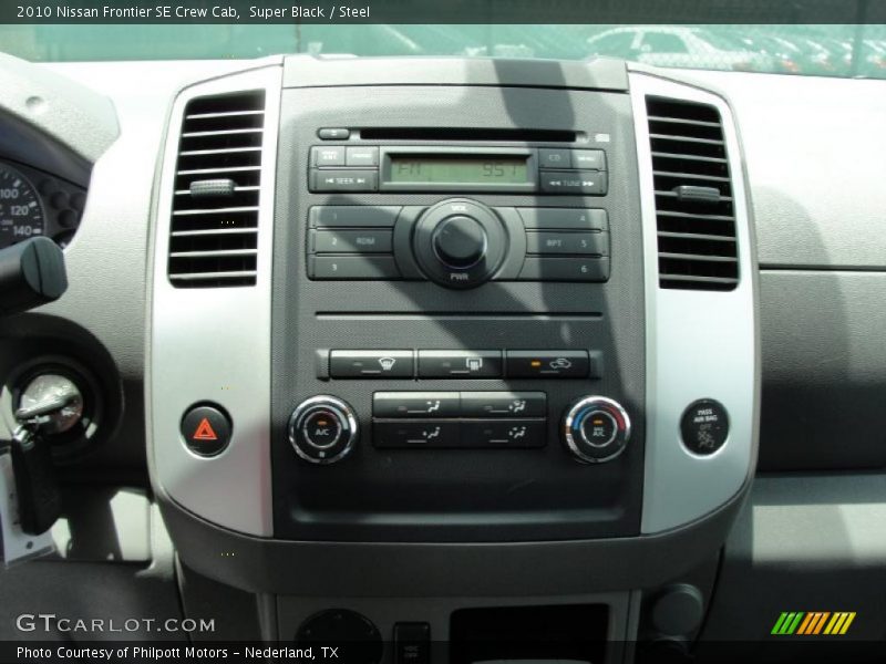 Super Black / Steel 2010 Nissan Frontier SE Crew Cab