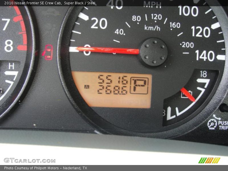 Super Black / Steel 2010 Nissan Frontier SE Crew Cab