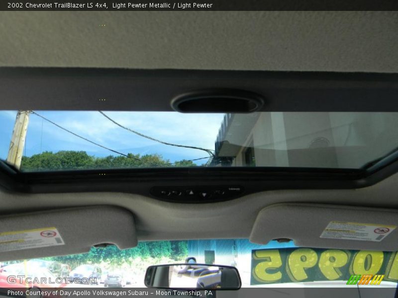 Light Pewter Metallic / Light Pewter 2002 Chevrolet TrailBlazer LS 4x4