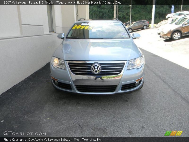Arctic Blue Silver Metallic / Classic Grey 2007 Volkswagen Passat 3.6 4Motion Wagon