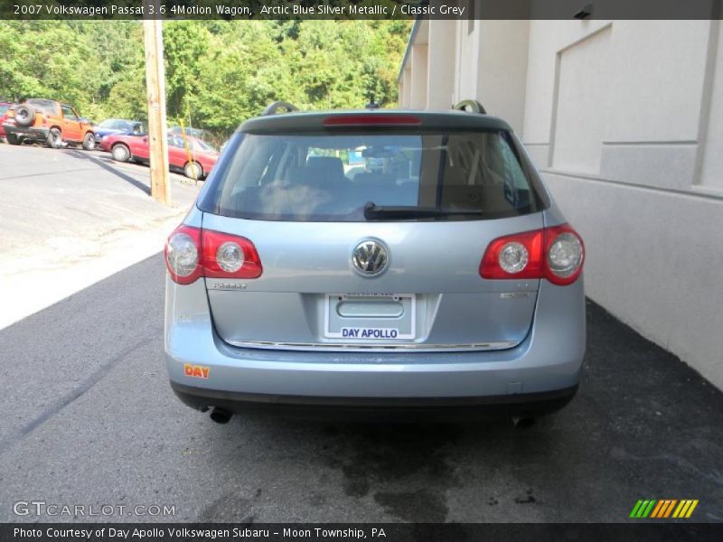 Arctic Blue Silver Metallic / Classic Grey 2007 Volkswagen Passat 3.6 4Motion Wagon
