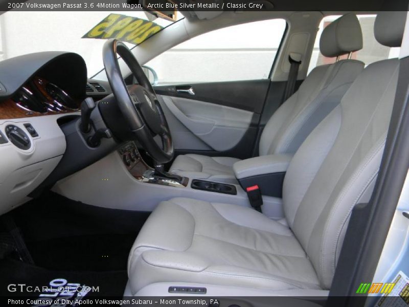 2007 Passat 3.6 4Motion Wagon Classic Grey Interior