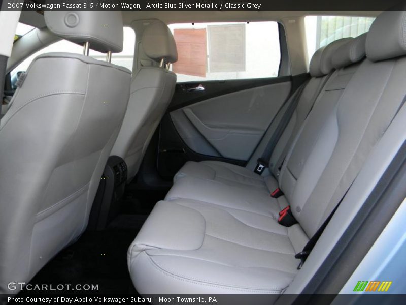  2007 Passat 3.6 4Motion Wagon Classic Grey Interior