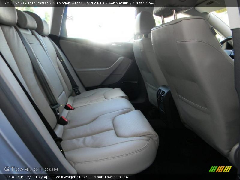 Arctic Blue Silver Metallic / Classic Grey 2007 Volkswagen Passat 3.6 4Motion Wagon