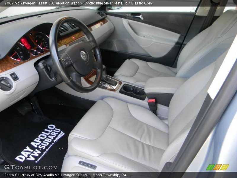  2007 Passat 3.6 4Motion Wagon Classic Grey Interior
