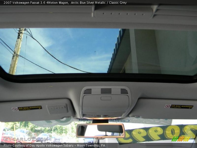 Arctic Blue Silver Metallic / Classic Grey 2007 Volkswagen Passat 3.6 4Motion Wagon