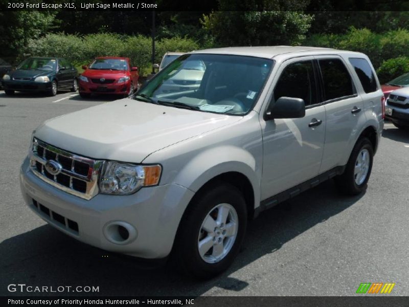 Light Sage Metallic / Stone 2009 Ford Escape XLS