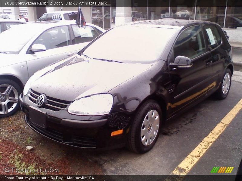 Black / Anthracite Black 2008 Volkswagen Rabbit 2 Door