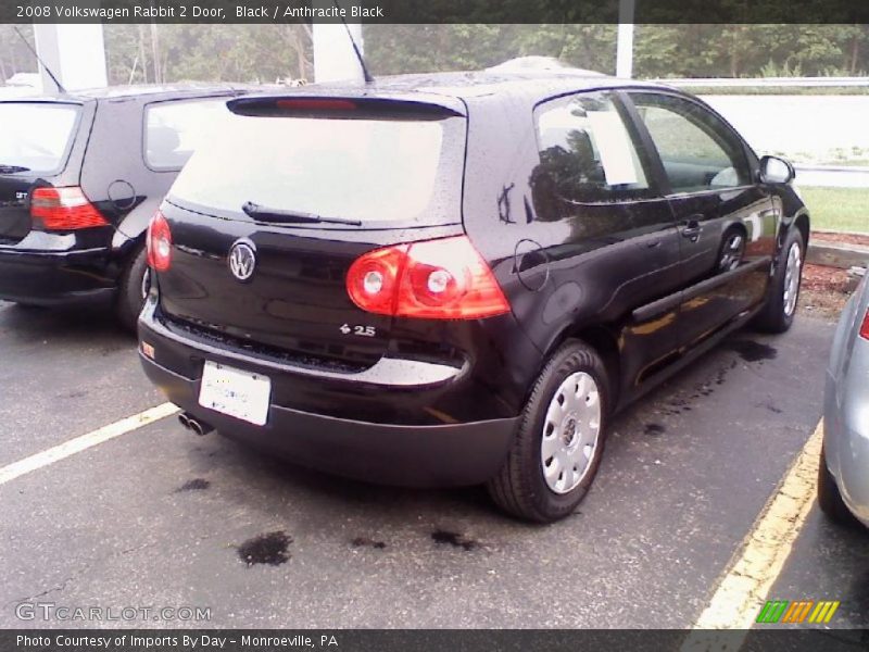 Black / Anthracite Black 2008 Volkswagen Rabbit 2 Door
