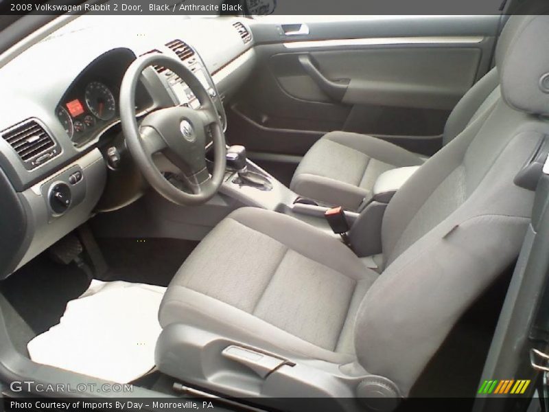 Black / Anthracite Black 2008 Volkswagen Rabbit 2 Door