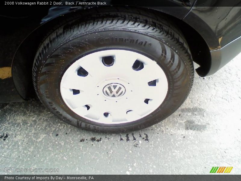 Black / Anthracite Black 2008 Volkswagen Rabbit 2 Door