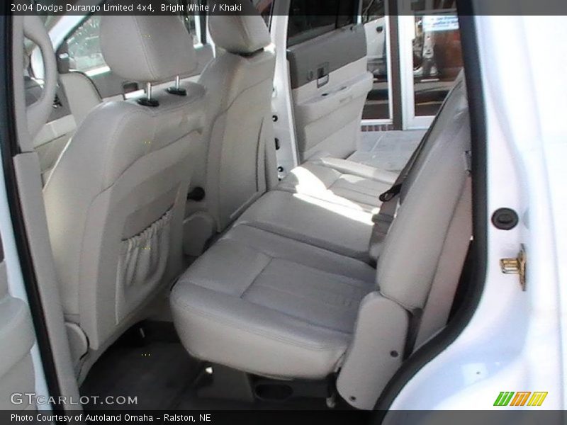Bright White / Khaki 2004 Dodge Durango Limited 4x4