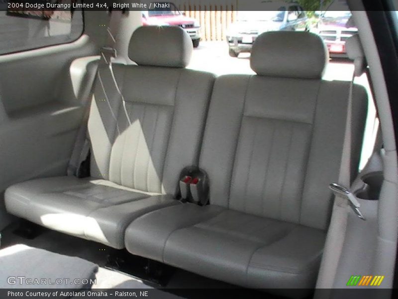 Bright White / Khaki 2004 Dodge Durango Limited 4x4