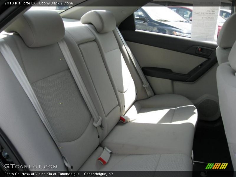 Ebony Black / Stone 2010 Kia Forte EX