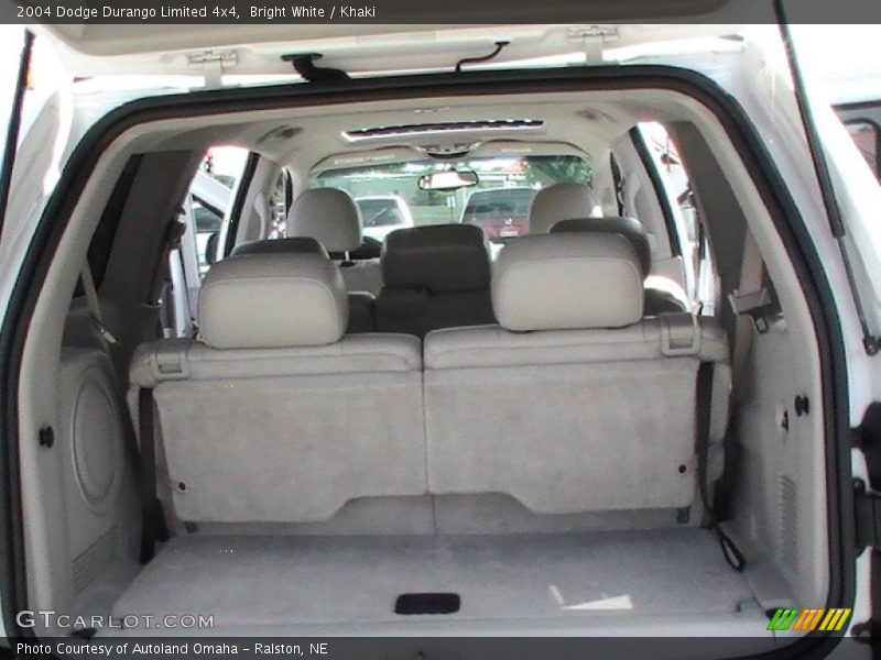 Bright White / Khaki 2004 Dodge Durango Limited 4x4