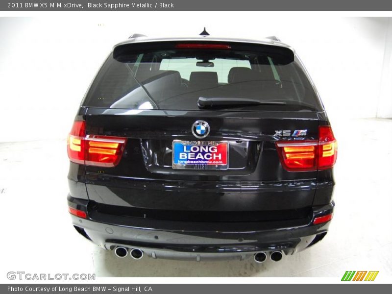 Black Sapphire Metallic / Black 2011 BMW X5 M M xDrive